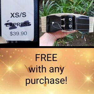 $39.90 women EXPRESS belt XS